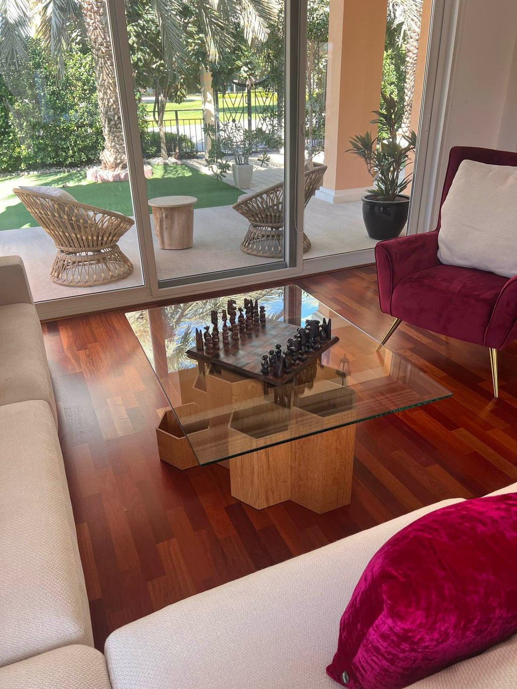 Honeycomb Coffee Table